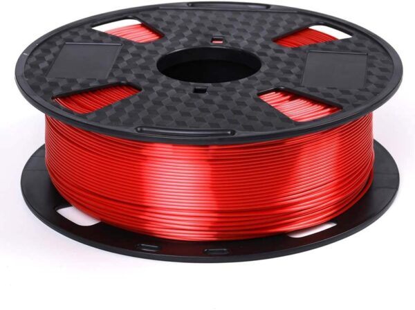 FILAMENTO PLA SILK 1,75 PARA IMPRESORA 3D ROLLO 1KG RED - Imagen 2