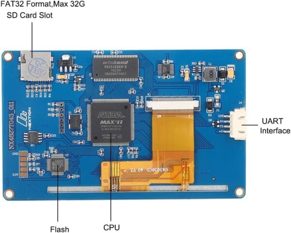 MÓDULO PANTALLA NEXTION 3,5" SERIAL - Imagen 2
