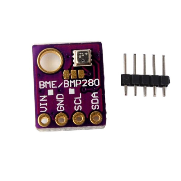 MÓDULO SENSOR BME280 4 PINES PRESIÓN BAROMÉTRICA, HUMEDAD Y TEMPERATURA