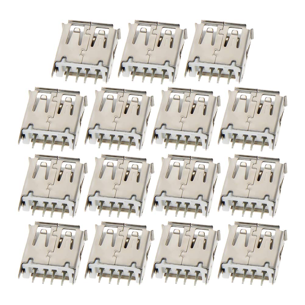 CONECTOR USB A HEMBRA PINES RECTOS 180º  HEMBRA - Imagen 3