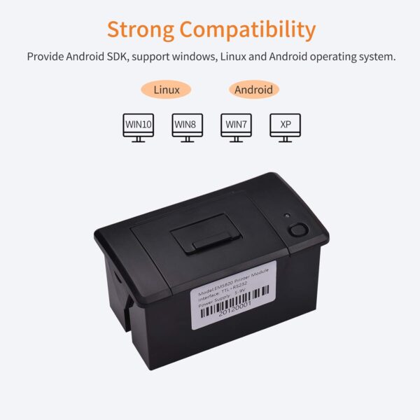 IMPRESORA TÉRMICA TTL EM5820 5-9V - Imagen 5