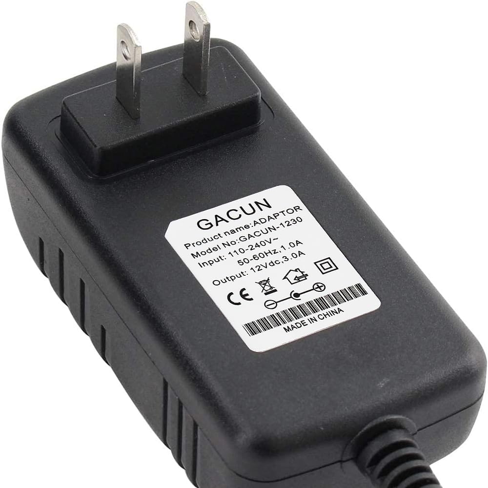 ADAPTADOR CARGADOR 110V/12V 3A PLUG DC005 - Imagen 3