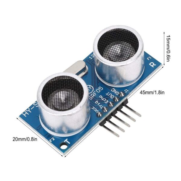 MÓDULO SENSOR  ULTRASÓNICO SRF-05  5 PINES - Imagen 4