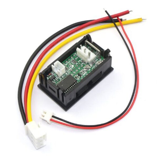VOLTÍMETRO + AMPERÍMETRO 100V 10A YB27VA - Imagen 3