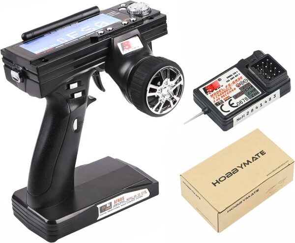RC RADIO CONTROL FLYSKY GT3B-2,4G 3 CH GATILLO PISTOLA + RECEPTOR FS-GR3E - Imagen 6