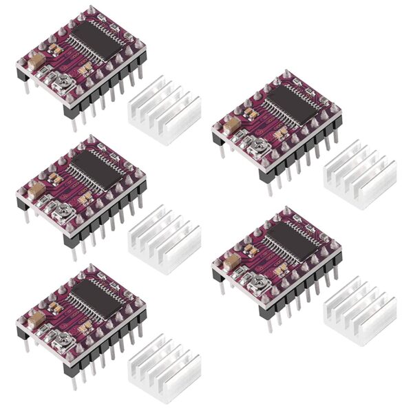 MÓDULO CONTROLADOR DE MOTOR A PASOS DRV8825 + DISIPADOR - Imagen 7