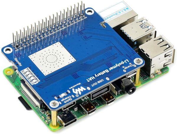 MÓDULO ENERGÍA CON BATERÍA LITIO LI-ION 3,7V 3000MAH RASPBERRY PI - Imagen 5