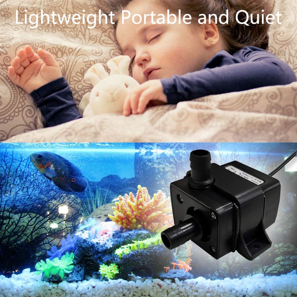 BOMBA DE AGUA BRUSHLESS SUMERGIBLE 12V 5W ACEITE ULTRASILENCIONSA - Imagen 4