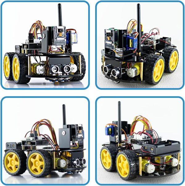 ROBOT 4WD WIFI CON ESP32-CAM - Imagen 3