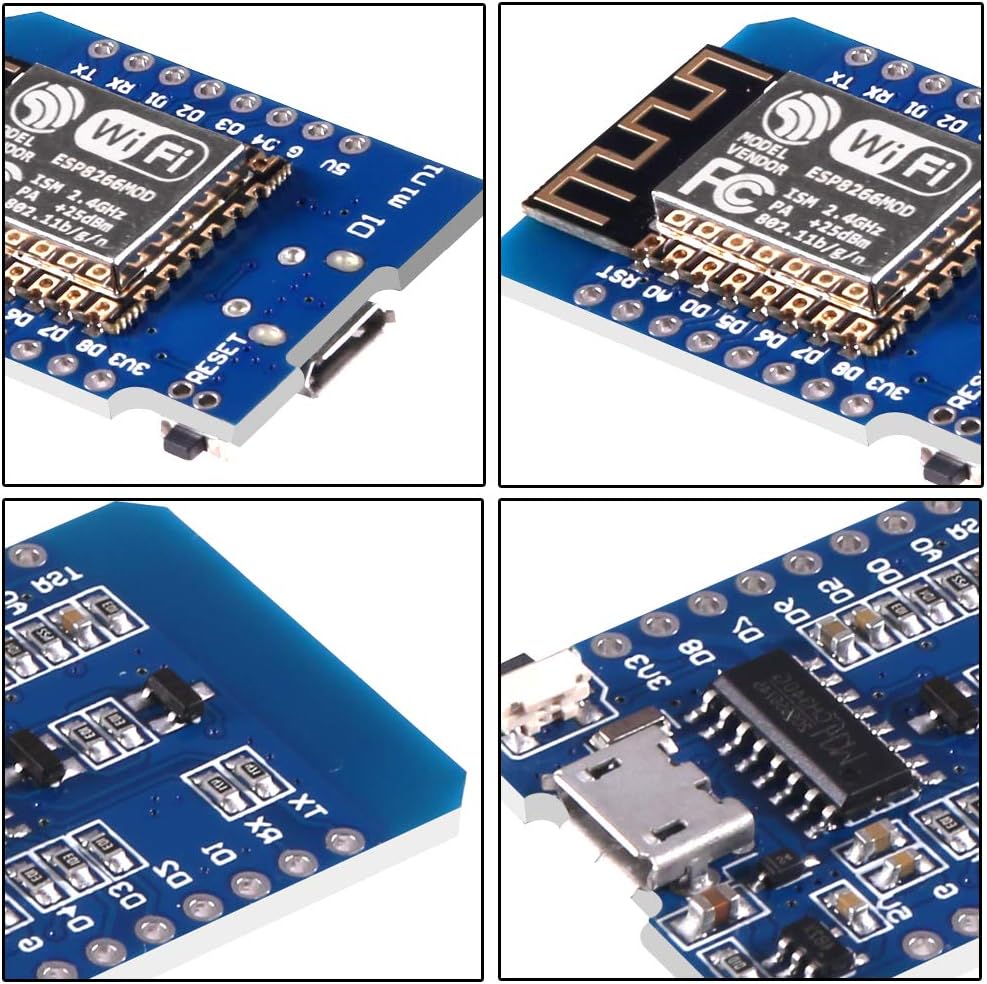 MÓDULO MINI D1 NODE MCU LUA WIFI ESP8266 WEMOS - Imagen 4
