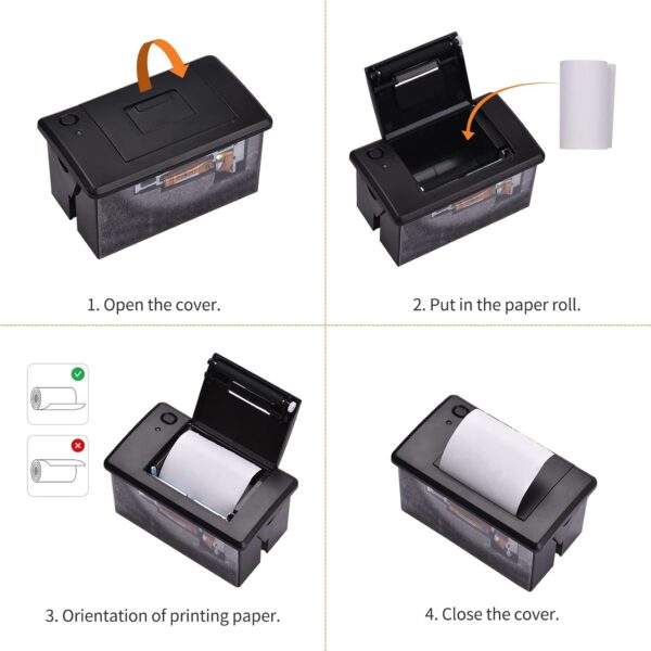 IMPRESORA TÉRMICA TTL EM5820 5-9V - Imagen 4