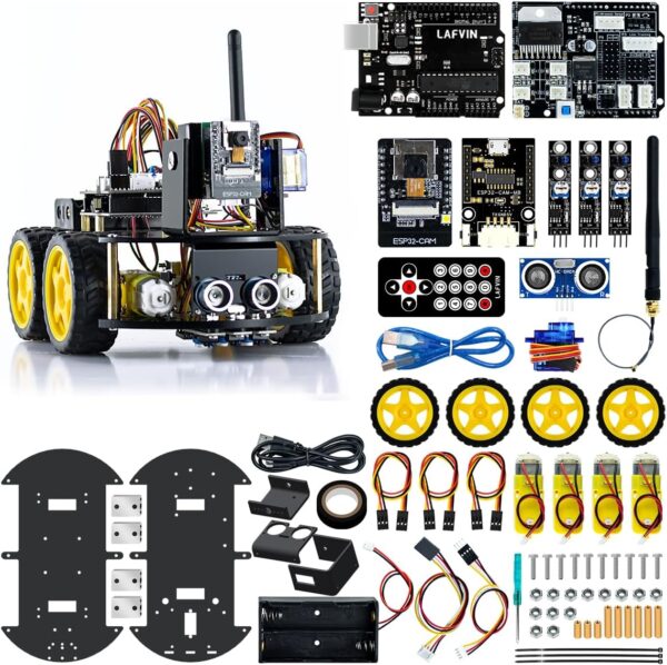 ROBOT 4WD WIFI CON ESP32-CAM - Imagen 2
