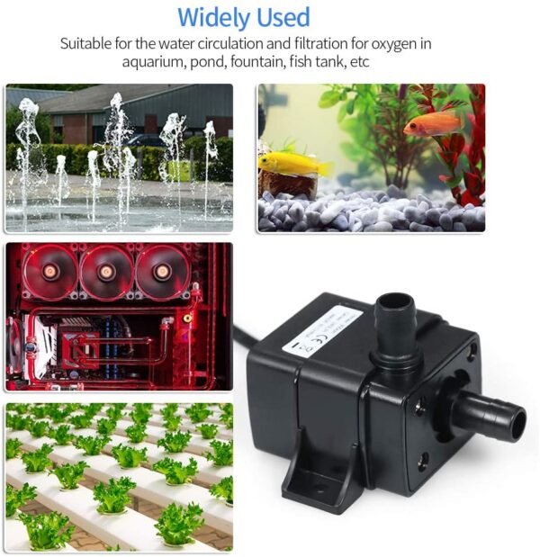 BOMBA DE AGUA BRUSHLESS SUMERGIBLE WH-D12220 12V - Imagen 6
