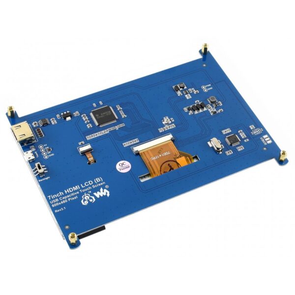 PANTALLA 7 " TFT LCD HDMI 800*480 RASPBERRY PI - Imagen 5
