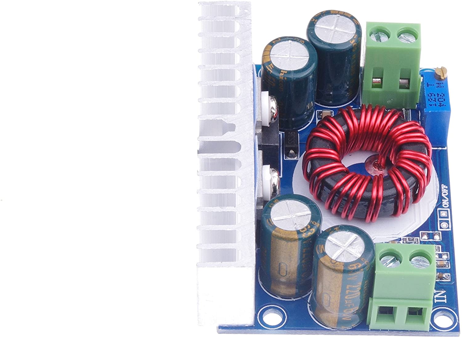MÓDULO REDUCTOR DE VOLTAJE 10A 8V-60VDC A 1,2V 36V AJUSTABLE STEP DOWN BUCK - Imagen 5