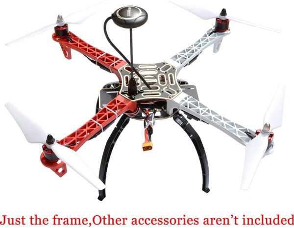CHASIS PARA DRONE F450 CUADRACOPTERO 450MM CON  4 PATAS FRAME - Imagen 5