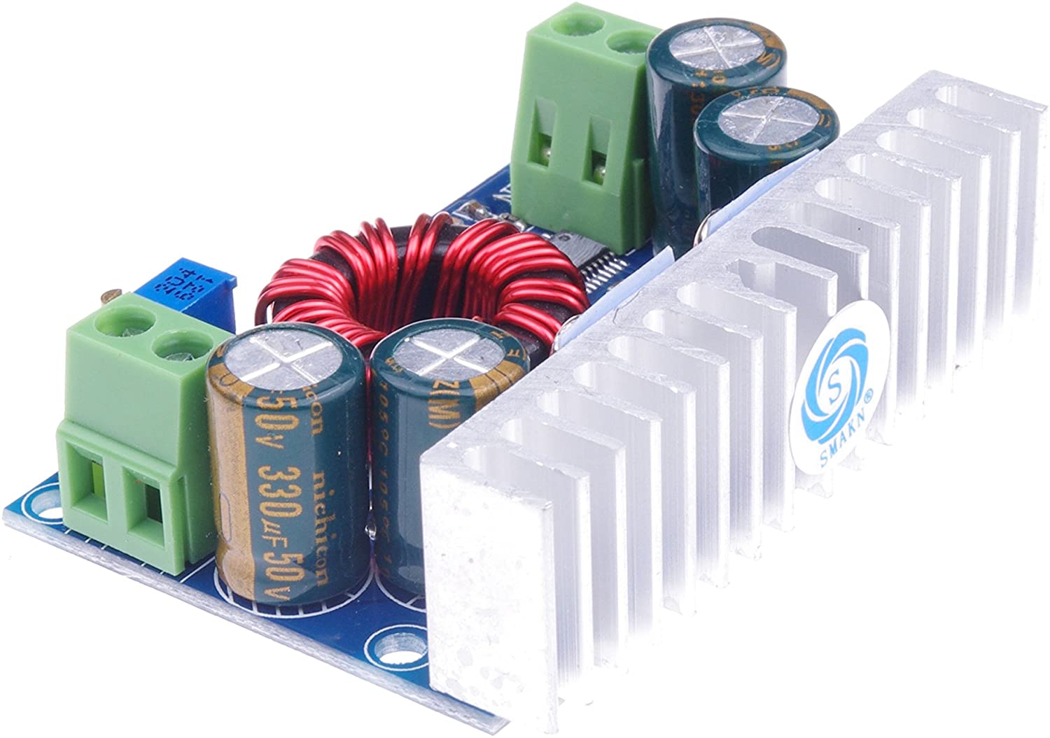 MÓDULO REDUCTOR DE VOLTAJE 10A 8V-60VDC A 1,2V 36V AJUSTABLE STEP DOWN BUCK - Imagen 2