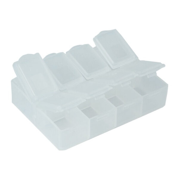 CAJA TRANSPARANTE PARA COMPONENTES 76*61*21MM PRO'SKIT 903-133S