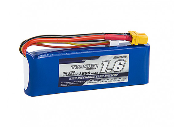 BATERÍA LIPO 3S 11,1V 1600MAH TURNIGY 30-40C