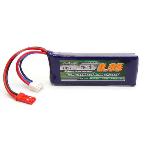 BATERÍA LIPO 2S 7,4V 950MAH TURNIGY NANO-TECH 25-50C