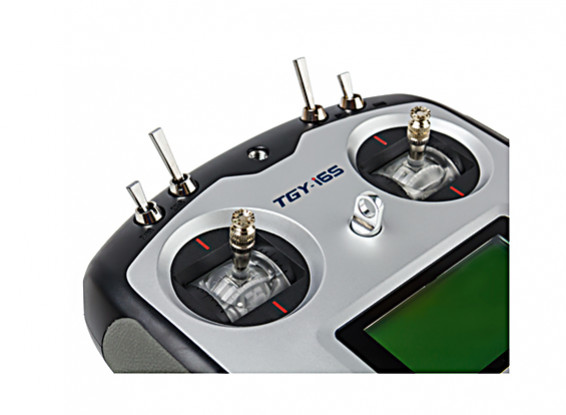 RC RADIO CONTROL 6 CANALES TURNIGY TGY-I6S (MODO 2) NEGRO - Imagen 3