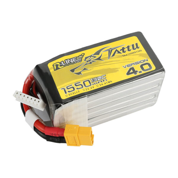 BATERÍA LIPO 6S 22,2V 1550MAH TATTU R-LINE 130C - Imagen 2