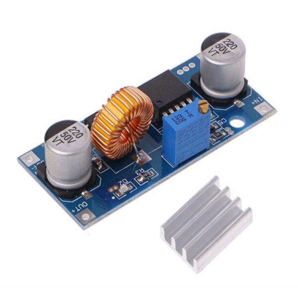 MÓDULO REDUCTOR DE VOLTAJE 5A XL4015 AJUSTABLE STEP DOWN BUCK