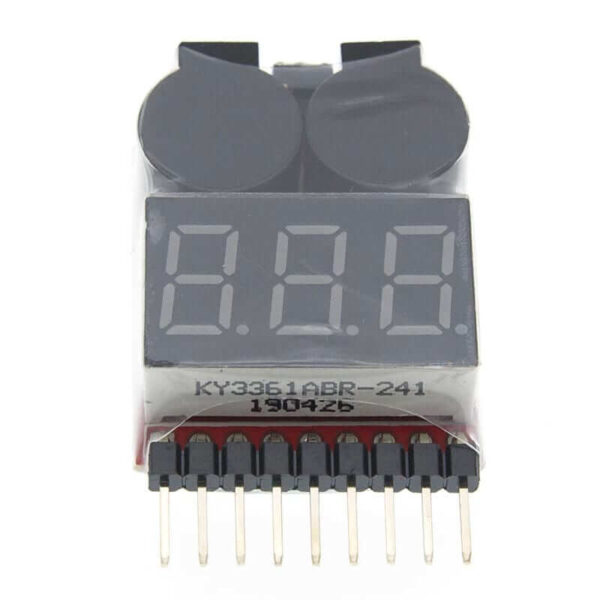 MÓDULO P309 COMPROBADOR MEDIDOR DE VOLTAJE BATERÍA LIPO 1S-8S - Imagen 3