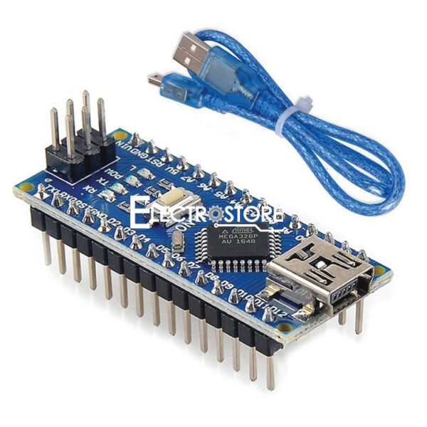 ARDUINO NANO V3.0 FTDI (ATMEGAS GENÉRICOS) + CABLE USB