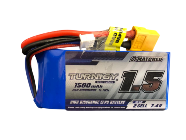 BATERÍA LIPO 2S 7,4V 1500MAH TURNIGY 25-35C - Imagen 2