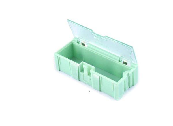 CAJA PLÁSTICA PEQUEÑA TRANSPARENTE 127*67*20MM - Imagen 2