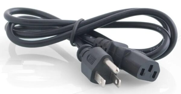 CABLE DE PODER 3 PINES 180CM PARA PC