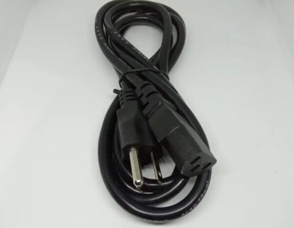 CABLE DE PODER 3 PINES 180CM PARA PC - Imagen 4