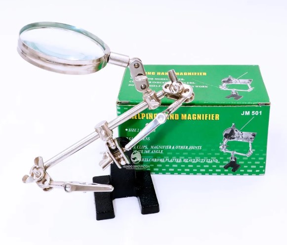 TERCERA MANO CON LUPA JM-501 - Imagen 3
