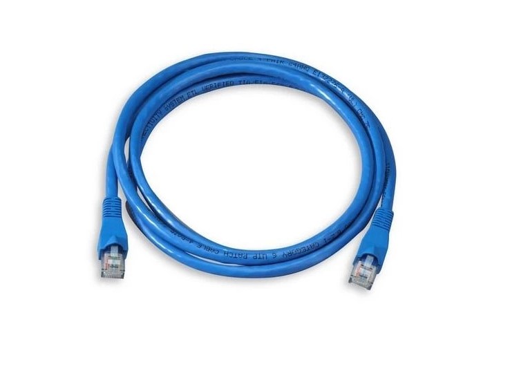 CABLE PONCHADO ETHERNET RED CAT 6E RJ45 1 METRO