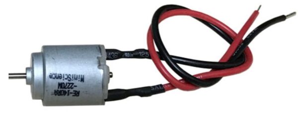 MOTOR DC 140 SIN CAJA REDUCTORA CON CABLES SOLDADOS