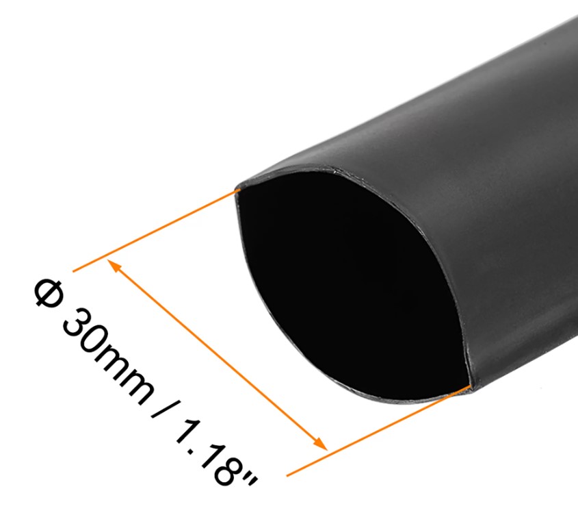 CINTA TERMORETRACTIL TERMOENCOGIBLE 30MM