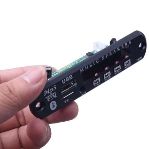 REPRODUCTOR DE AUDIO MP3 BLUETOOTH USB SD 5/12V M15BL_V3 - Imagen 3