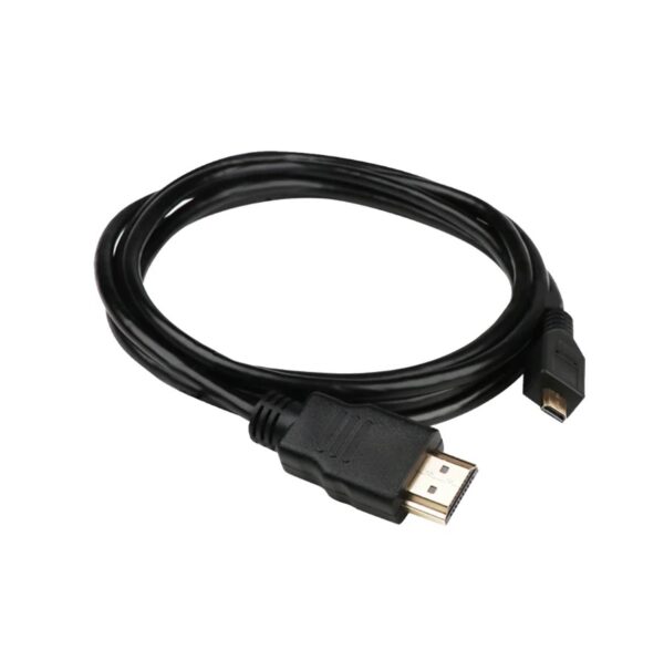 CABLE HDMI A MICRO HDMI  1,5M 2,0 4K ALTA DEFINICIÓN RASPBERRY PI 4 - Imagen 2