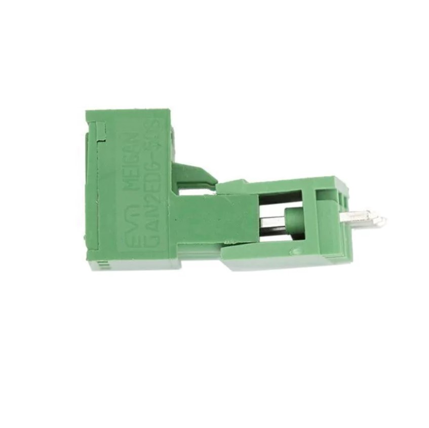 BORNERA 3 PINES PCB 5MM 2EDG5.08-3P ÁNGULO RECTO VERDE - Imagen 2