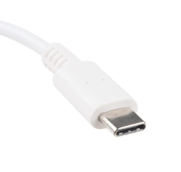 CABLE USB A USB TIPO C V8 BLANCO PARA RASPBERRY PI 4 - Imagen 2