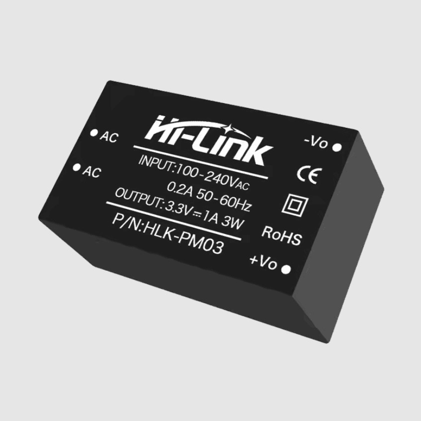 CONVERSOR DE VOLTAJE HI-LINK HLK-PM03 220/110VAC 3,3VDC 1A 3W