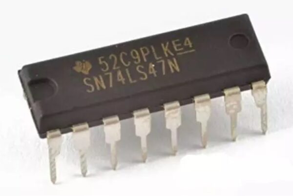 CI HD74LS47P DIP DECODIFICADOR BCD A 7 SEGMENTOS ÁNODO COMÚN