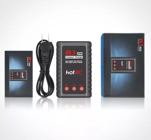 CARGADOR BATERÍAS LIPO DE 2S Y 3S IMAX B3 20W PRO FULL