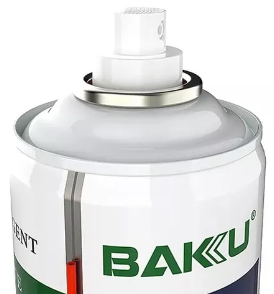 LIMPIADOR DE CONTACTOS PLACAS ELECTRÓNICAS 550ML BAKU - Imagen 6