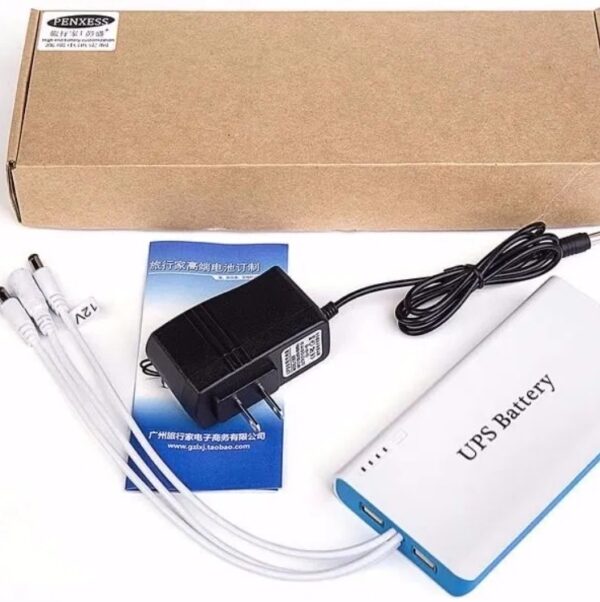 MINI UPS 20000MAH PENXESS A0101 37,8W  12V 3A / 5V 2A - Imagen 3