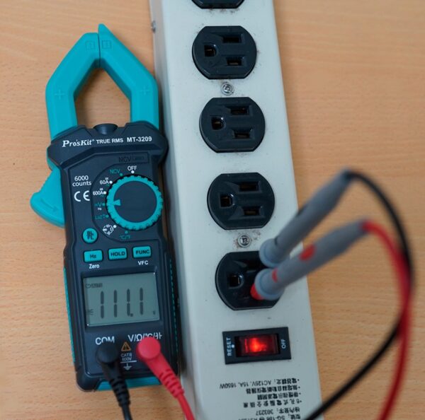 PINZA AMPERIMETRICA AC/DC DIGITAL PROSKIT MT-3209 3-5/6 - Imagen 5