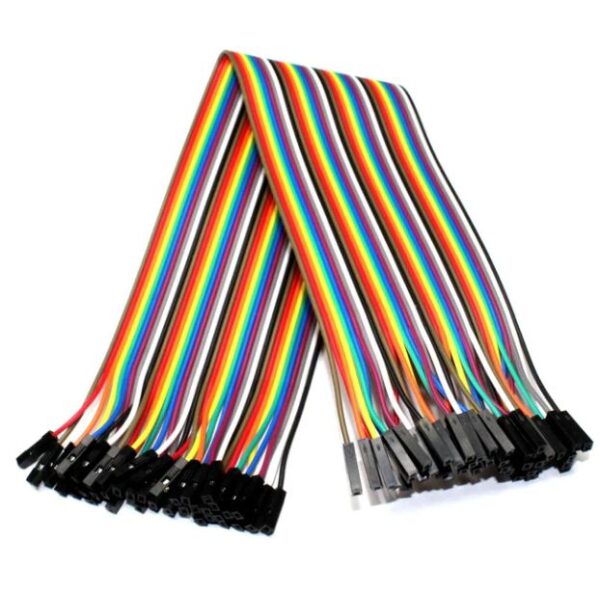 KIT DE 40 CABLES ARDUINO 30CM DE LONGITUD MACHO-HEMBRA - Imagen 2