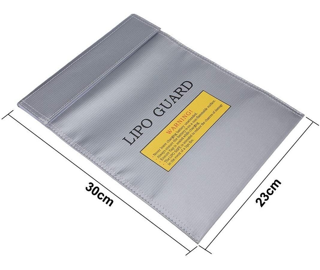 FUNDA DE SEGURIDAD BATERÍA LIPO 230*300MM
