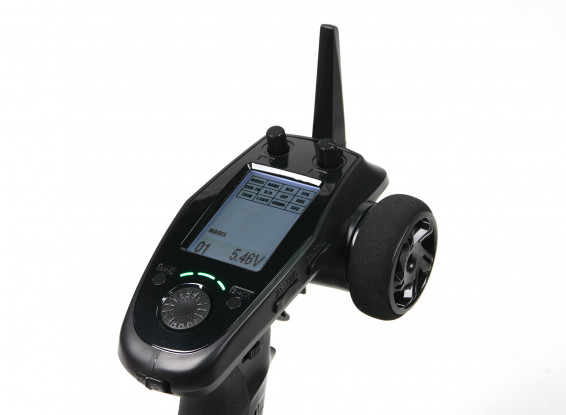 RC RADIO CONTROL 6 CANALES TURNIGY GT5  2,4GHz 2A PISTOLA GATILLO PANTALLA - Imagen 3